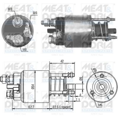 Solenoid Switch, starter